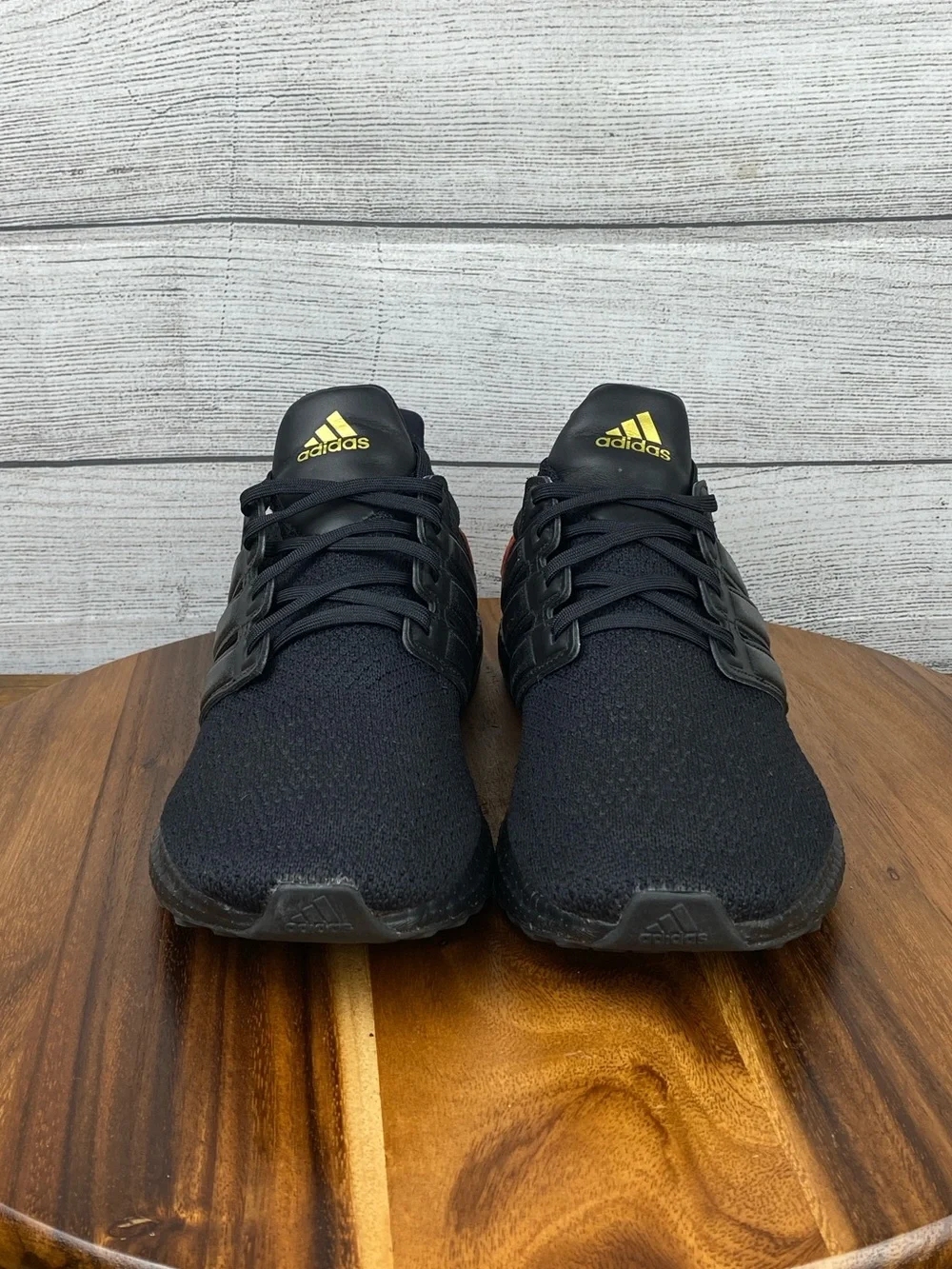 adidas UltraBoost DNA Black Red Gold Men’s Shoes FW4899 Sneaker Size 10